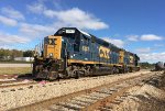 CSX 6147 and 2648 run light